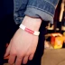 Châu âu và Hoa Kỳ triều thương hiệu stars với xu hướng của tối cao vòng đeo tay vài thể thao sinh viên thời trang bracelet bracelet thạch anh tóc đỏ Vòng đeo tay Cuff