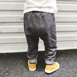 Детские повседневные брюки, осенние штаны для мальчиков для выхода на улицу, в западном стиле