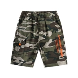 Камуфляжные штаны для мальчиков, детская летняя одежда, в западном стиле