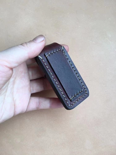 Dunhill, зажигалка, кожаный чехол, поясная сумка, увеличенная толщина