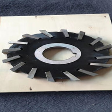 Фрез модульный дисковой 镶齿三面刃镶齿高速钢三面刃铣刀 错齿三面刃130*18/150*18/160*8