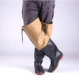 Giày cao gót nhung ấm áp dài ống tích hợp cộng với cotton cao ống chống thấm nước chống trượt quần chống chân quần chống nước - Rainshoes