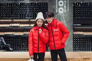 Giải phóng mặt bằng mùa đông cặp vợ chồng xuống bông áo của nam giới Hàn Quốc phiên bản của tự trồng cap dày thanh niên cao đẳng áo gió đặc biệt