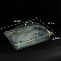 1/1 порция коробки (пластиковый ручной работы*10 высотой)