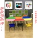 Bàn học sinh tùy chỉnh 
            nghệ thuật bàn đọc sách màu khâu bảng sáu mặt hình quạt kết hợp hình thang bảng dài hoạt động bảng bàn ghế học sinh