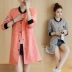 2018 đầu mùa thu phong cách mới collarless áo gió nữ phần dài Hàn Quốc phiên bản của mùa xuân và mùa thu phần mỏng sinh viên đơn giản slim slimming jacket Trench Coat