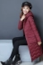 2018 chống mùa bông mới áo khoác dài phần bông quần áo của phụ nữ đầu gối dày Hàn Quốc phiên bản của mỏng giảm béo bông của phụ nữ phần dài Bông