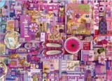 Импортная игрушка, радужная головоломка для взрослых, градиент, 1000 штук