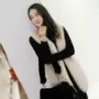 Áo khoác lông cho phụ nữ trong phần dài mùa thu và mùa đông Hàn Quốc phiên bản mới của áo khoác lông cáo mỏng giảm béo áo khoác lông zara