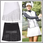 Mùa thu 2017 Hàn Quốc mua sắm golf nữ và thời trang xếp li váy thể thao golf nửa váy