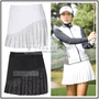 Mùa thu 2017 Hàn Quốc mua sắm golf nữ và thời trang xếp li váy thể thao golf nửa váy quần thể dục nữ