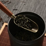 Jiutang Ebony Mopper Tea Spoon Tea Spoon Spoon Tea Shovel Tea, Tea Leaf Spoon, кунг -фу чайный набор, шесть джентльменских чайных аксессуаров