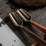 Jiutang Ebony Mopper Tea Spoon Tea Spoon Spoon Tea Shovel Tea, Tea Leaf Spoon, кунг -фу чайный набор, шесть джентльменских чайных аксессуаров
