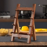 Zhengchuan сделал многослойную стойку для ножей японской деревянной продукты Sasarbille Blade, используя деревянную полку ножа, чтобы установить полку