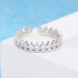 S925 sterling silver ring kim cương Roman thái nhẫn thời trang Hàn Quốc tính khí không gây dị ứng vòng tay đồ trang sức bán buôn Nhẫn
