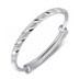 Em bé Sen Sở Vera Meteor Rain Bracelet Nữ sterling bạc sinh viên đơn giản tươi sinh nhật bé nữ nữ trẻ em nữ đá aquamarine Vòng đeo tay Cuff