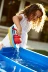 Hoa Kỳ Đồ Chơi Màu Xanh Lá Cây vịt nước kéo trẻ em chơi tắm nước tắm bé mùa hè hồ bơi đồ chơi