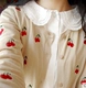 Mori cô gái búp bê cổ áo sơ mi trắng nữ mùa thu cỡ lớn áo dài tay nhỏ tươi sinh viên cotton đáy áo thủy triều