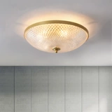 American Simple Retro Rural Ins Atmopheric Sleed Room Light Luxury Gold Vintage Sterl Tister Lamp