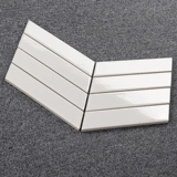 Простая северная мозаичная фарфоровая плитка балкон балкона ванная комната ванная комната для ванной комнаты длинная рыба