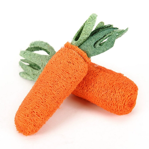 Натуральный кролик, игрушка, морковная мочалка, домашний питомец, избавление от скуки