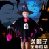 Halloween quần áo trẻ em cosplay bí ngô phù thủy bat ma cà rồng tuyết trắng váy trang phục cô gái