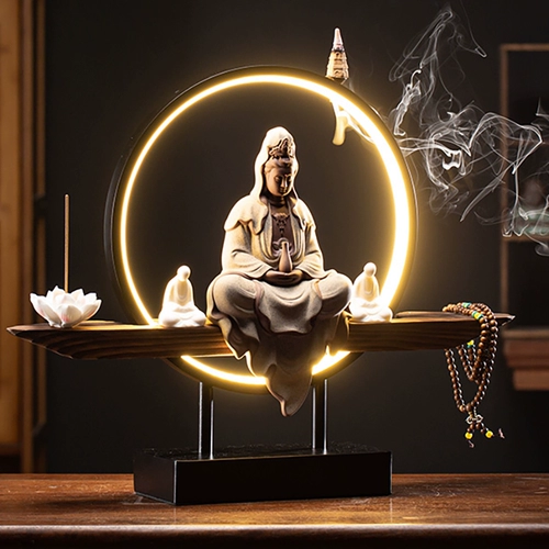 Новая китайская стиль zen guanyin bodhisattva ceramics