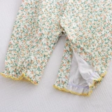 Детское хлопковое осеннее тонкое боди для девочек для выхода на улицу для новорожденных, в западном стиле