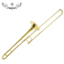 Đức Murphyt Alto trombone B phẳng số dài trombone nhạc cụ kéo nhạc cụ điện di vàng bảo hành ba năm - Nhạc cụ phương Tây mua đàn nguyệt Nhạc cụ phương Tây