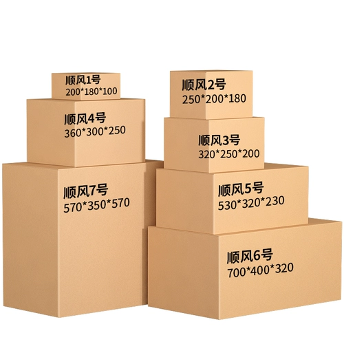 Shunfeng Carton Cacking Packing Logistic Secitifations Expres