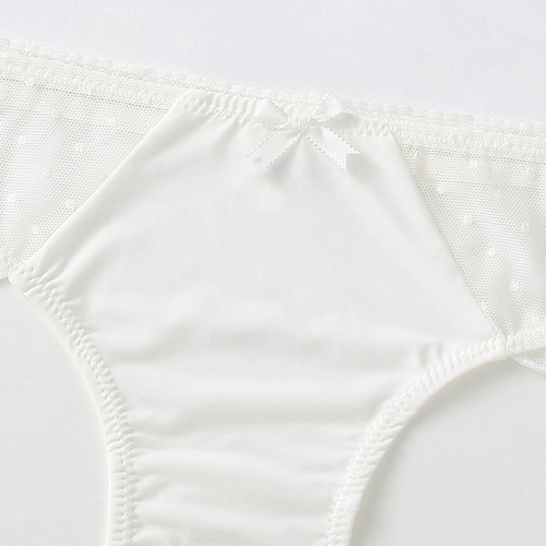 Милое кружевное шелковое нижнее белье, штаны, с акцентом на бедрах, платина 09498 пробы