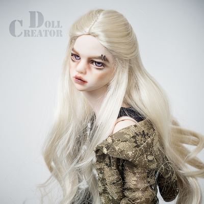 taobao agent [D.C] BJD baby uses European wind to imitate the horse -haired elf soft girl curly hair wig MSD 4 points 1/4 #002