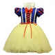 Halloween Girl Snow White Váy Tutu Tay áo ngắn Trẻ em Quần áo Váy Disney Trang phục Hoa Girl Girl Wedding Dress quần áo cho bé gái Trang phục