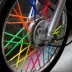 Off-road xe xe máy phổ nói trang trí dây thép trang trí bánh xe nói bushing xe đạp leo núi màu nói set