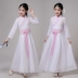 Trang phục trẻ em, bé gái Hanfu, trang phục guzheng, bé gái, trang phục cổ tích, phong cách Trung Quốc, trang phục cổ xưa, gạc, thanh lịch - Trang phục