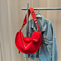 Красные бретели, сумка