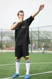 Футбольная световая доска, футбольный комфортный дышащий многоцветный комплект, короткий рукав