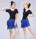 Новая латинская танцевальная юбка женская юбка для взрослых недолга -куба юбка латинская латинская тренировочная юбка юбка танцевальная юбка