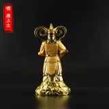 Weituo Bodhisattva Будда статуя статуя версии Золото