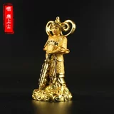Weituo Bodhisattva Будда статуя статуя версии Золото