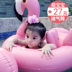 Em bé bơm hơi thiên nga trắng ngồi vòng flamingo trẻ em bơi vòng đời trẻ em vòng nhẫn em bé phao bơi chống lật cho bé Cao su nổi