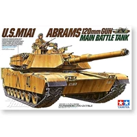 √ Модель сборки Железного дворца 1/35 US M1A1 Основной боевой танк Abrams 35156