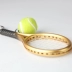 Món quà Quần Vợt Mặt Dây Chuyền Đồ Trang Sức Tennis Racket Keychain Món Quà Sáng Tạo Thể Thao Móc Chìa Khóa Treo Lưu Niệm