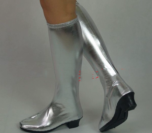 Этнические ботинки, красные высокие эластичные высокие сапоги, туфли