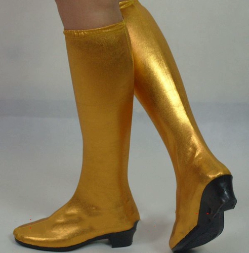 Этнические ботинки, красные высокие эластичные высокие сапоги, туфли