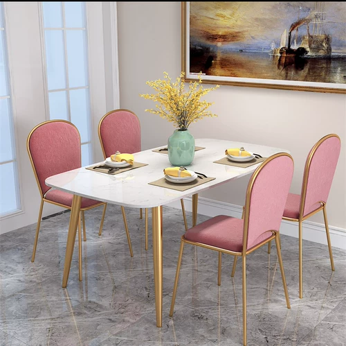 Скандинавский мраморный современный прямоугольный стульчик для кормления домашнего использования