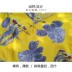 [蝉 羽] Suxin tự chế phong cách dân gian ăn mặc nữ mùa thu retro khóa dài tay áo lỏng lẻo in váy đầm 2 dây suông dài Váy dài