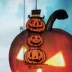 Mặt dây chuyền thẻ Halloween Bí ngô treo Đồ dùng trang trí Halloween Mẫu giáo Cảnh vải treo tường - Sản phẩm Đảng / Magic / Hiệu suất