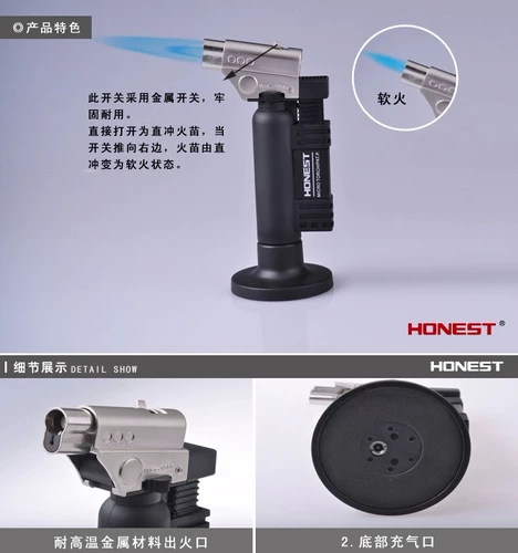 BCH BAICHENG 500JET HIGH -TEMPERATURATURATUGRATURATUREPROATING GUNS, выпекающие стекла Сталопроводы, Мини -сварочная сварца MOXA LIGHTER LIGHTER