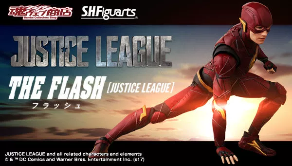 Linh hồn Bandai giới hạn liên minh công lý shf Flash Barry Allen có thể làm điều đó trong phiên bản tiếng Nhật - Capsule Đồ chơi / Búp bê / BJD / Đồ chơi binh sĩ đồ chơi mô hình nhân vật